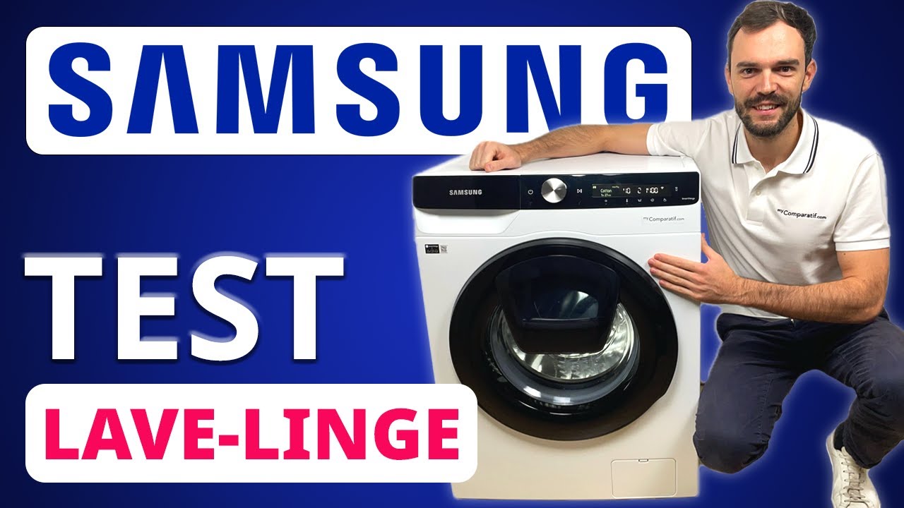 TEST Samsung WW90T554 : Que vaut ce Lave-linge EcoBubble ?