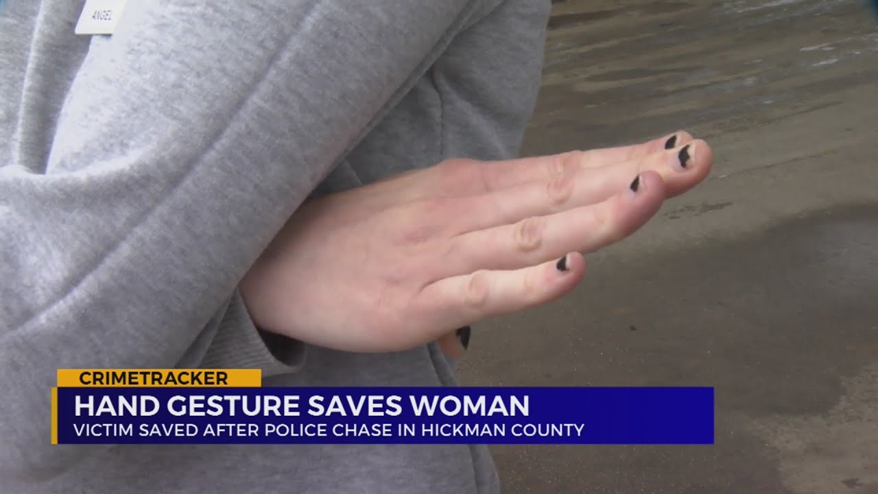 Hand gesture saves Hickman Co. woman