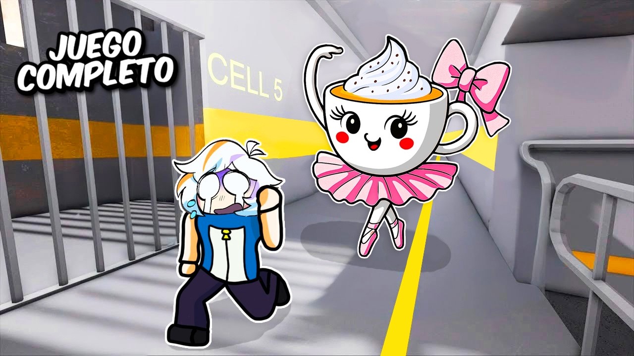 ESCAPE FROM BALLERINA CAPPUCHINA'S PRISON COMPLETE (BARRY'S PRISON RUN ROBLOX)