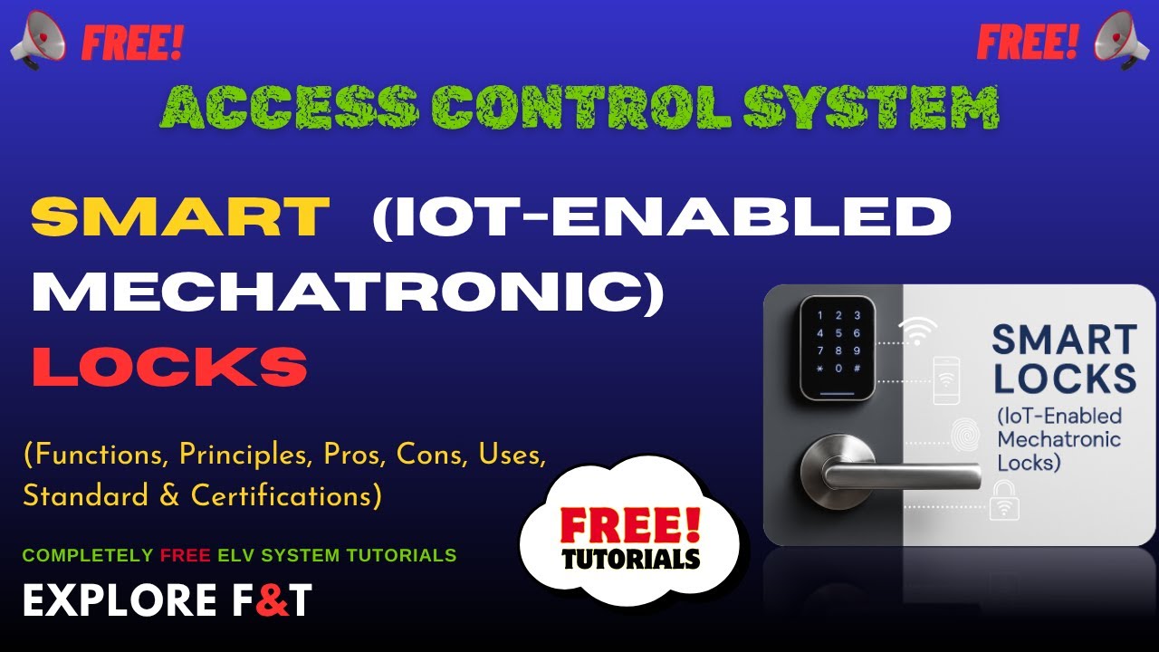 SMART LOCKS Explained 🔐  IoT Access Control, Wireless Tech, Global Certifications  2025 Guide