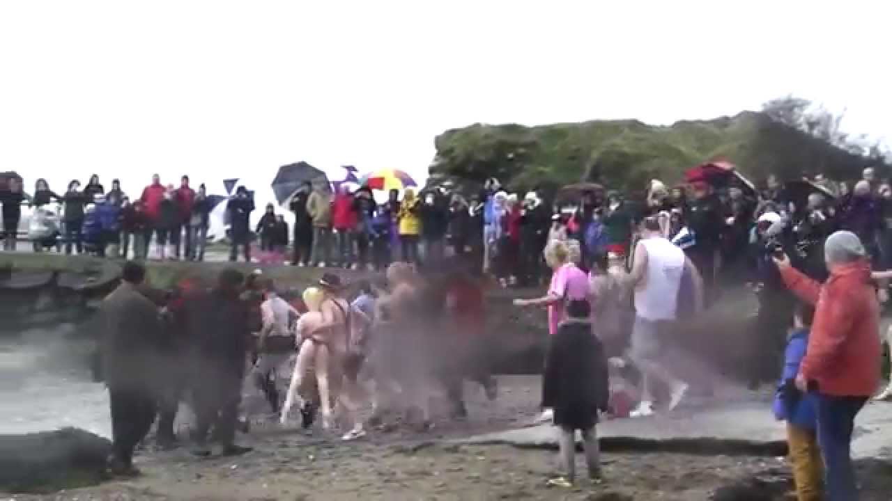 Redcastle New Years Day Swim 2015