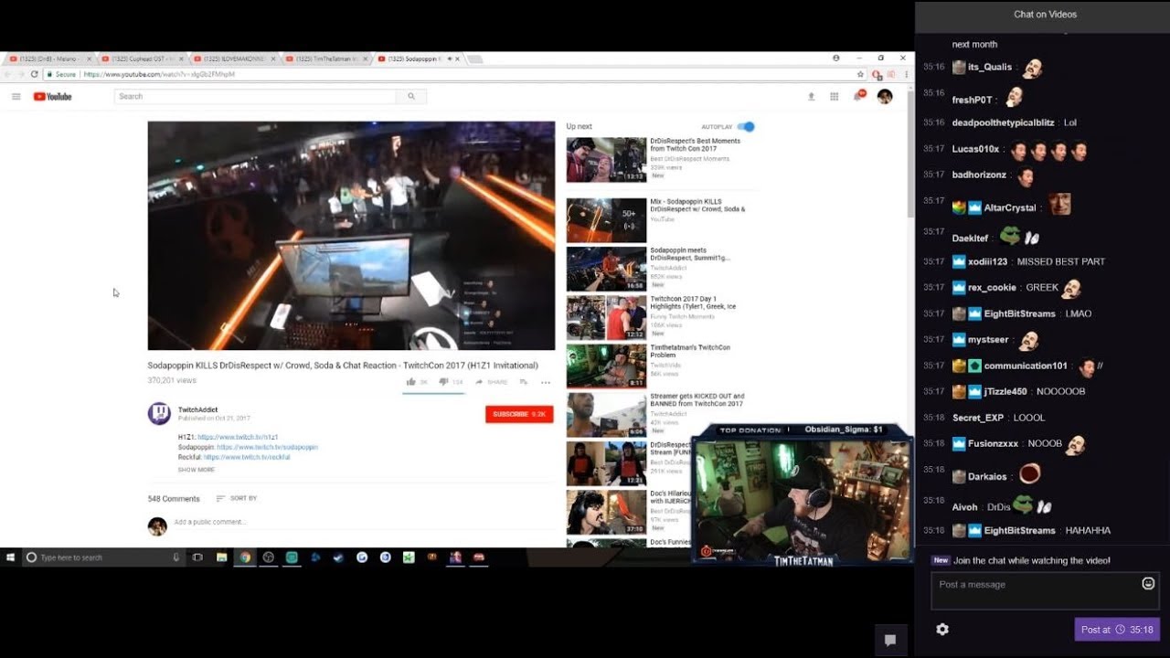 Timthetatman Reacts To Sodapoppin killing Dr. Disrespect