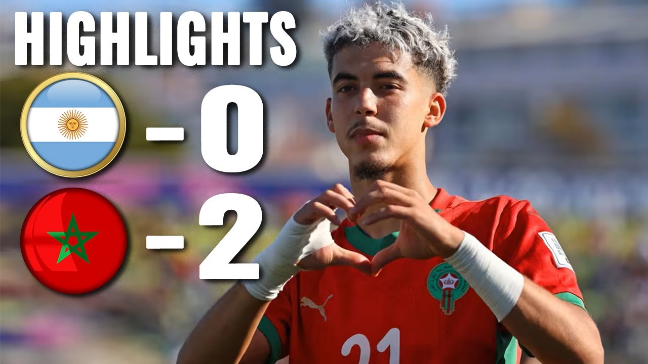 Argentina vs Morocco Highlights & All Goals - u20 world cup