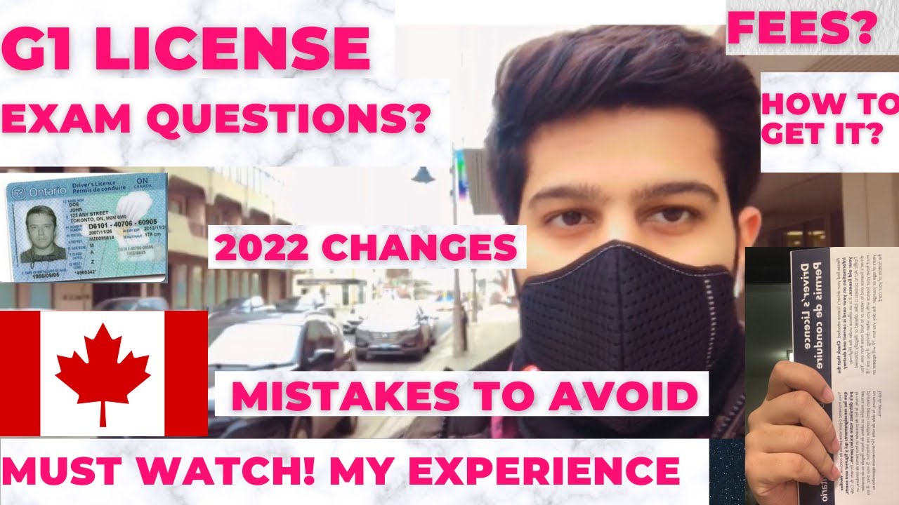 🇨🇦G1 LICENSE IN CANADA 2022, HOW TO GET IT? TIPS! HOW TO PREPARE? MISTAKES TO AVOID! MY EXPERIENCE!