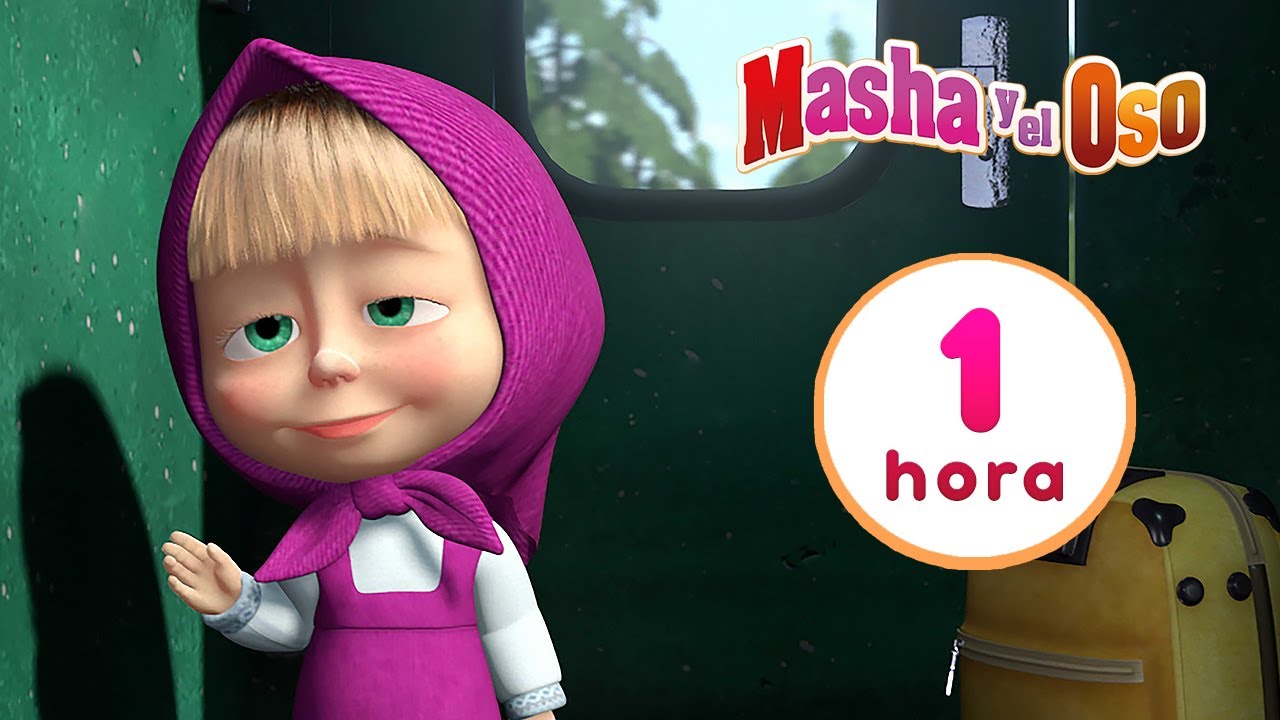 Masha y el Oso 👱‍♀️🐻 Un Pariente Lejano 🎈🐼 Сolección 4 🎬 1 hora 😆 Masha and the Bear