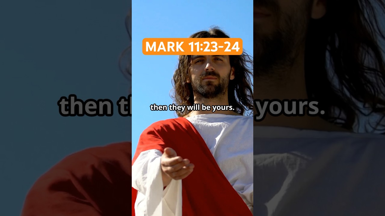 Jesus' POWERFUL Message: Mark 11:23-24 Will Change Your Life Forever