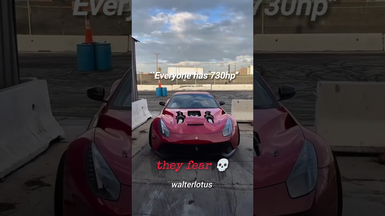 Ferrari F12 berlinetta – The 730HP Italian Monster on the Streets! 🔥🇮🇹