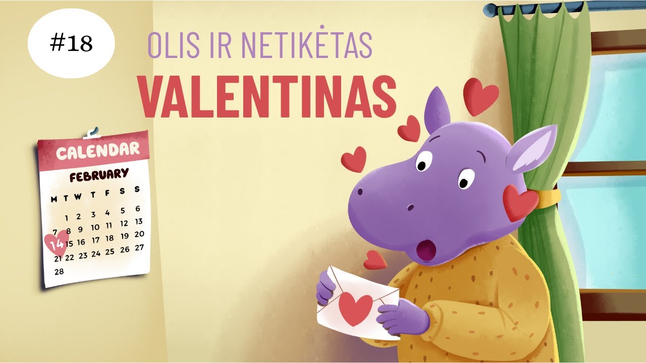 Olis ir Netikėtas Valentinas - Olio pasakos | Audio pasakos vaikams |  #18 originali