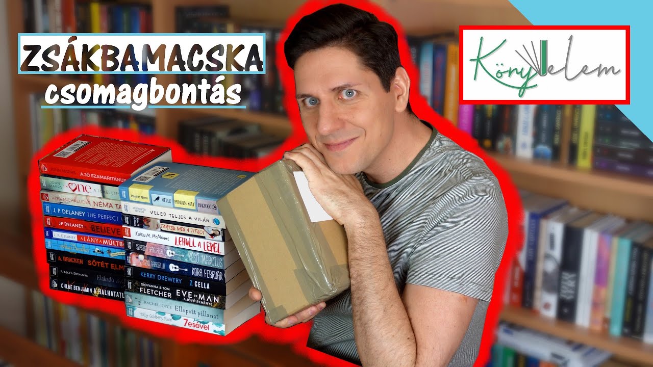 Maxim Könyvkiadó l Zsákbamacska csomagbontás