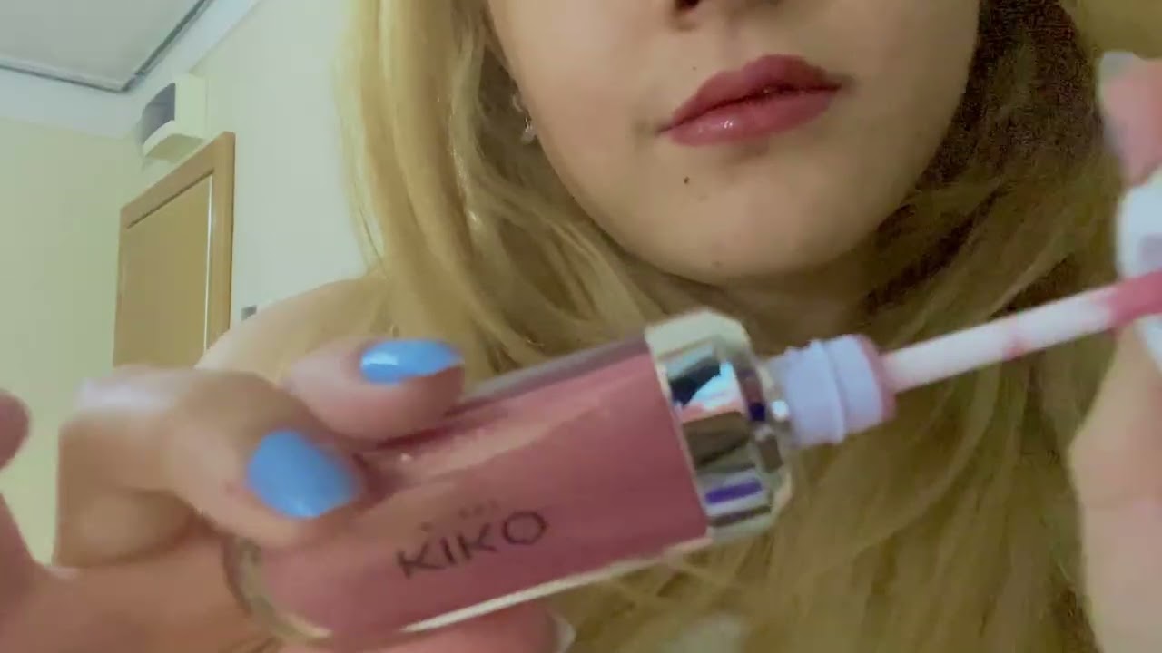 [türkçe asmr] lipgloss sesleri 💄⭐️(lipgloss sounds,mouth sounds and tapping for deep sleep)