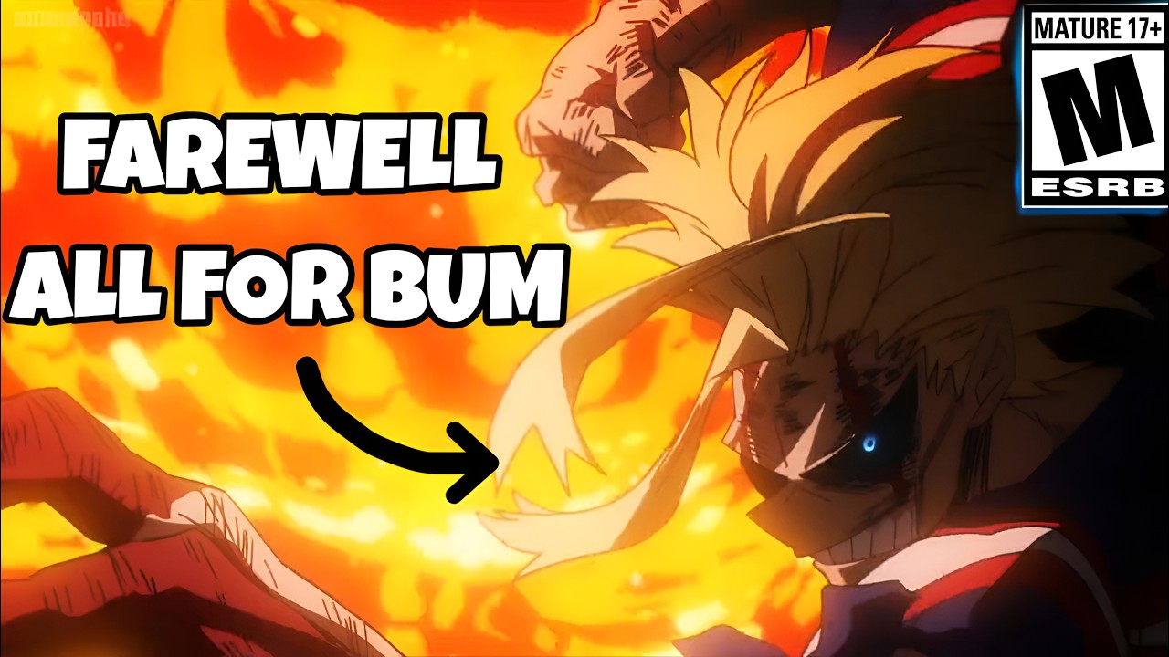 When ALL MIGHT Sent ALL FOR ONE Into Early Retirement  for RAGEBAITING