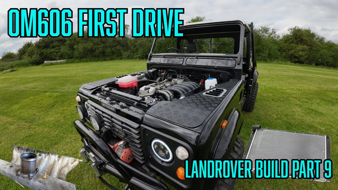 Landrover 110 Build Part 9 Radiator/intercooler and More