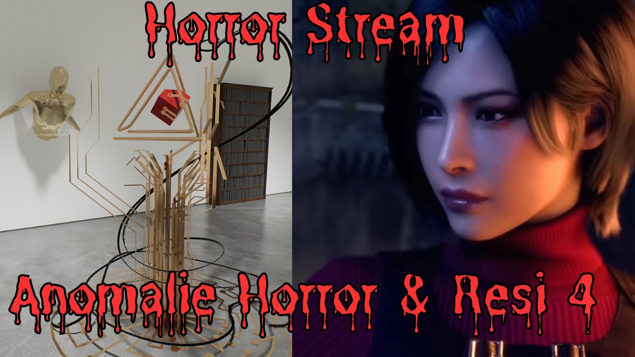 Livestream Horrorgames | Anomalie Games & Resi 4 Remake