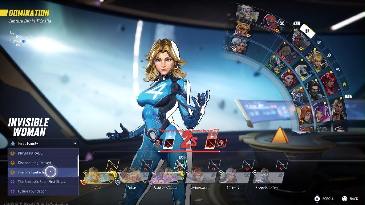 My Best Game on Invisible Woman DISA-