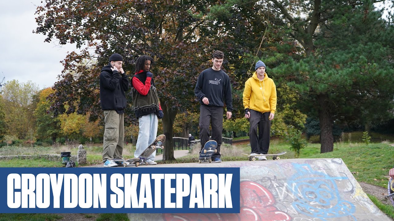 WINTER SKATE SESSION at Wandle Skatepark, Croydon
