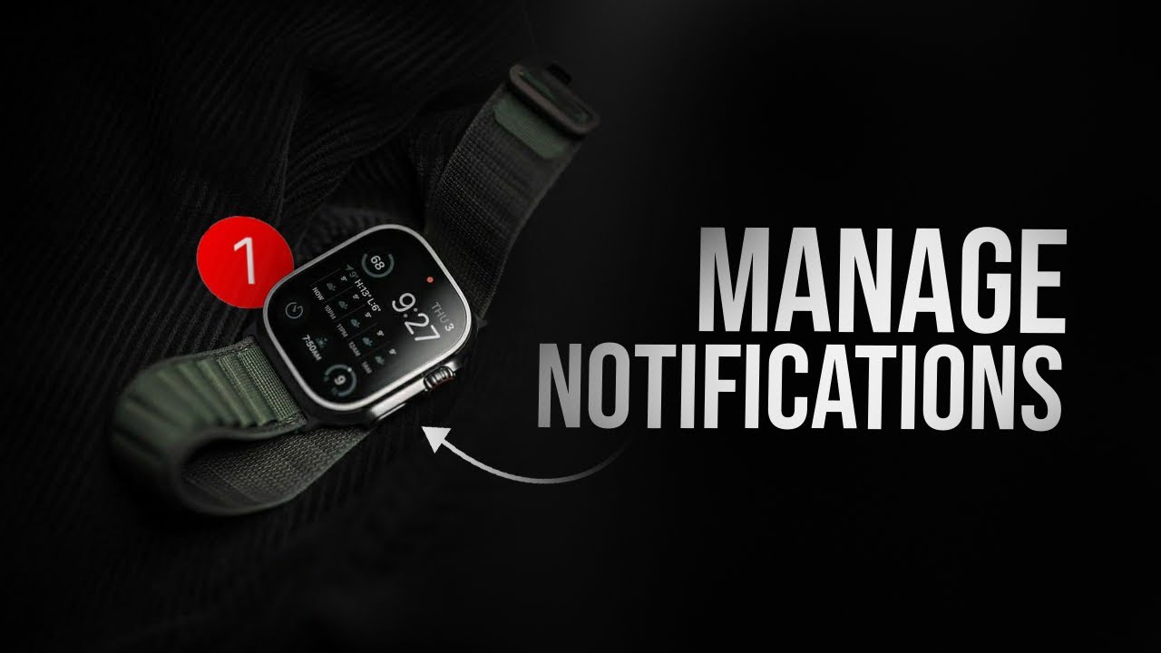 Как настроить уведомления на Apple Watch (обучающее видео)