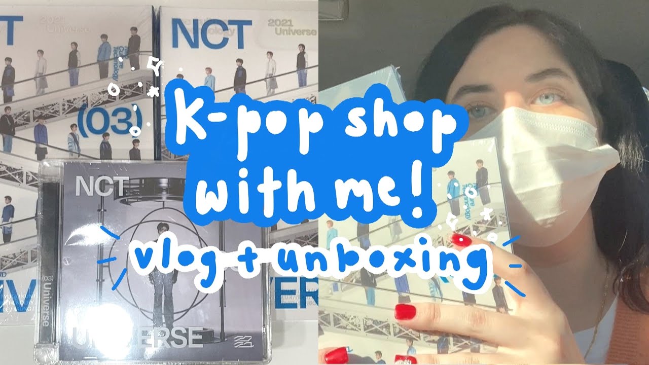 🌸✨ k-pop shop with me - the hunt for universe! (target vlog + unboxing)