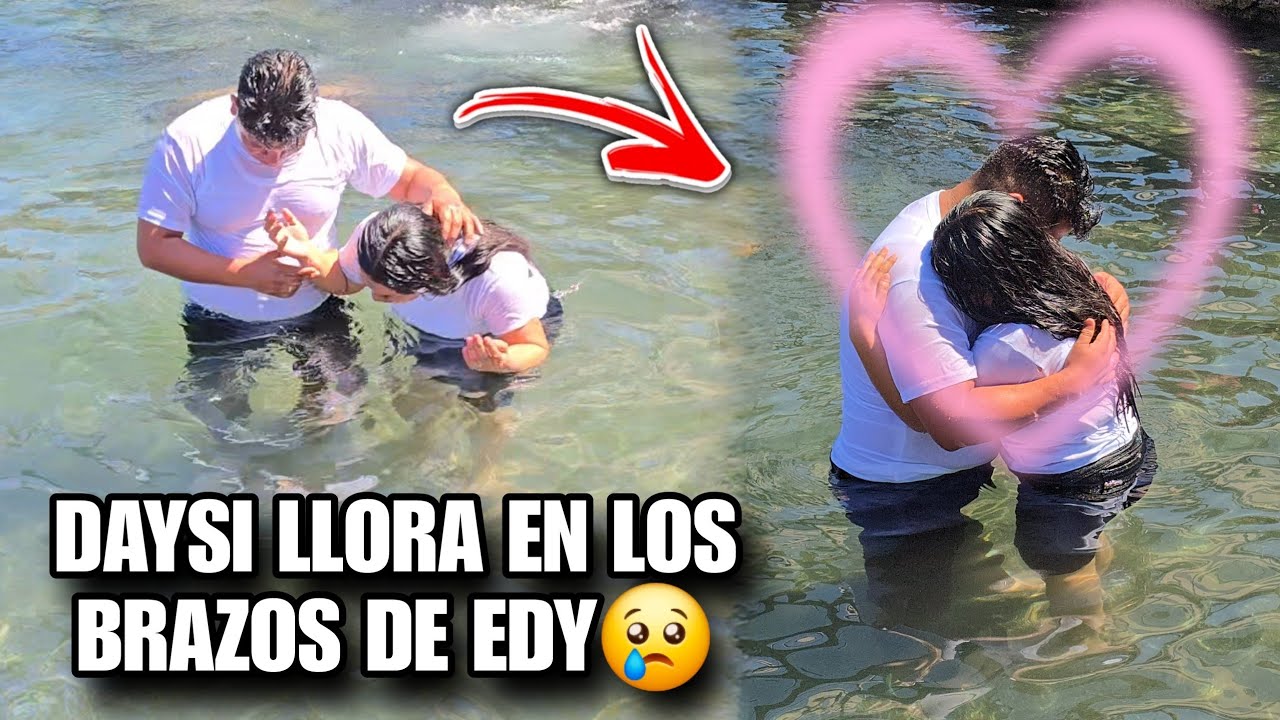 Miren Como Reacciono DAYSI Despues De Bautizarse😰Ella No Para De Llorar En los Brazos De EDY😭