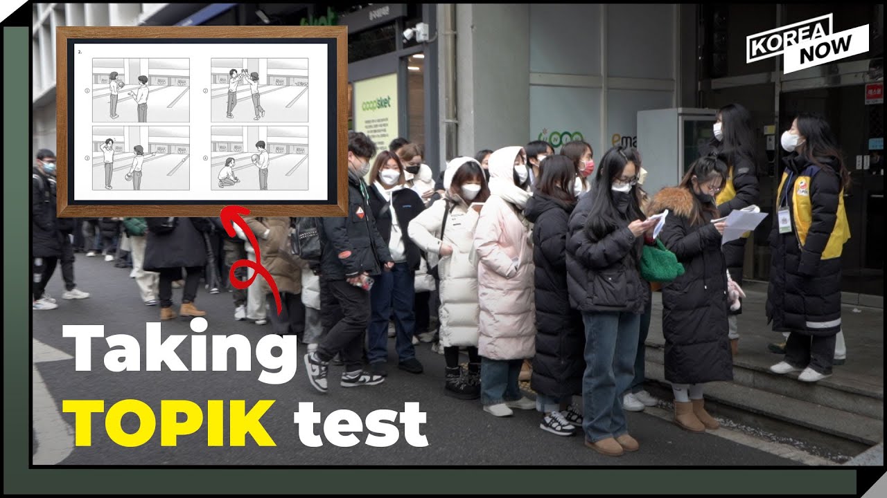What happens when you take 'Test of Proficiency in Korean(TOPIK)' in Korea