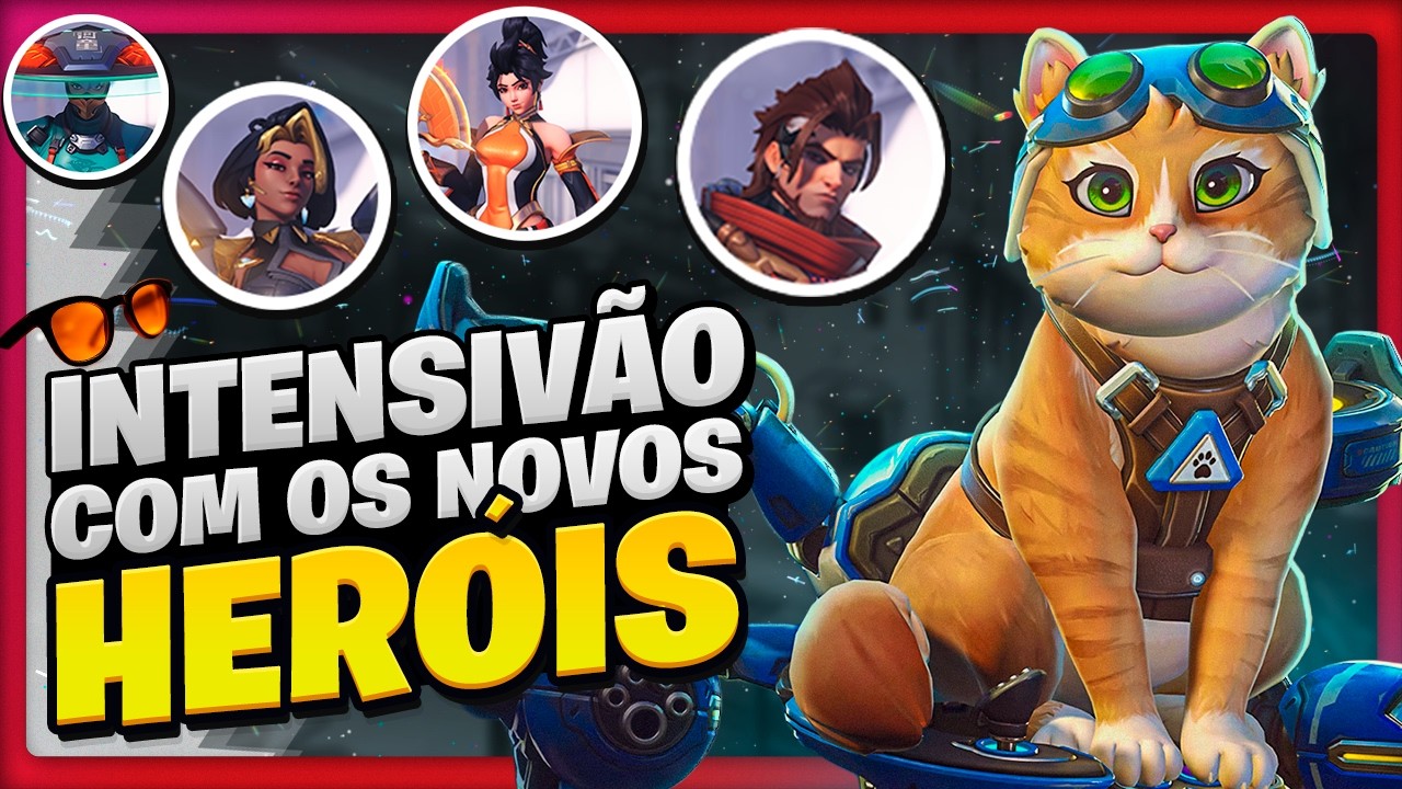 INTENSIVÃO COM TODOS OS NOVOS HERÓIS!!