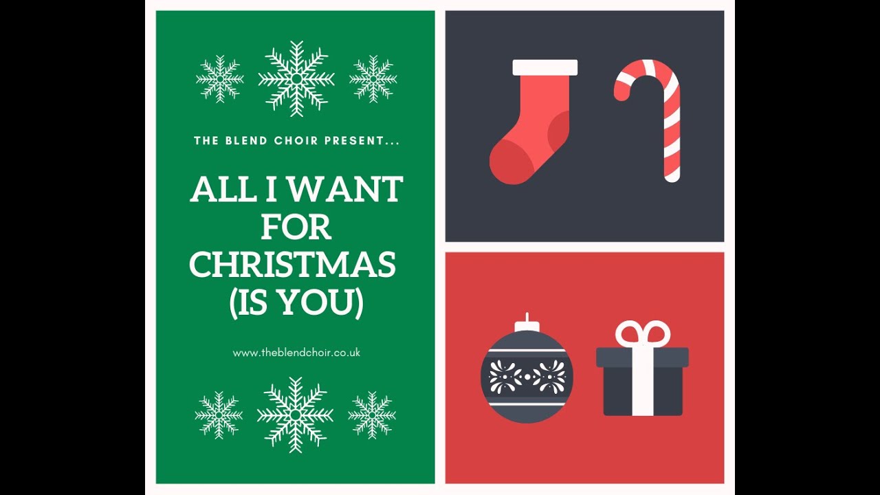 ALL I WANT FOR CHRISTMAS (IS YOU)