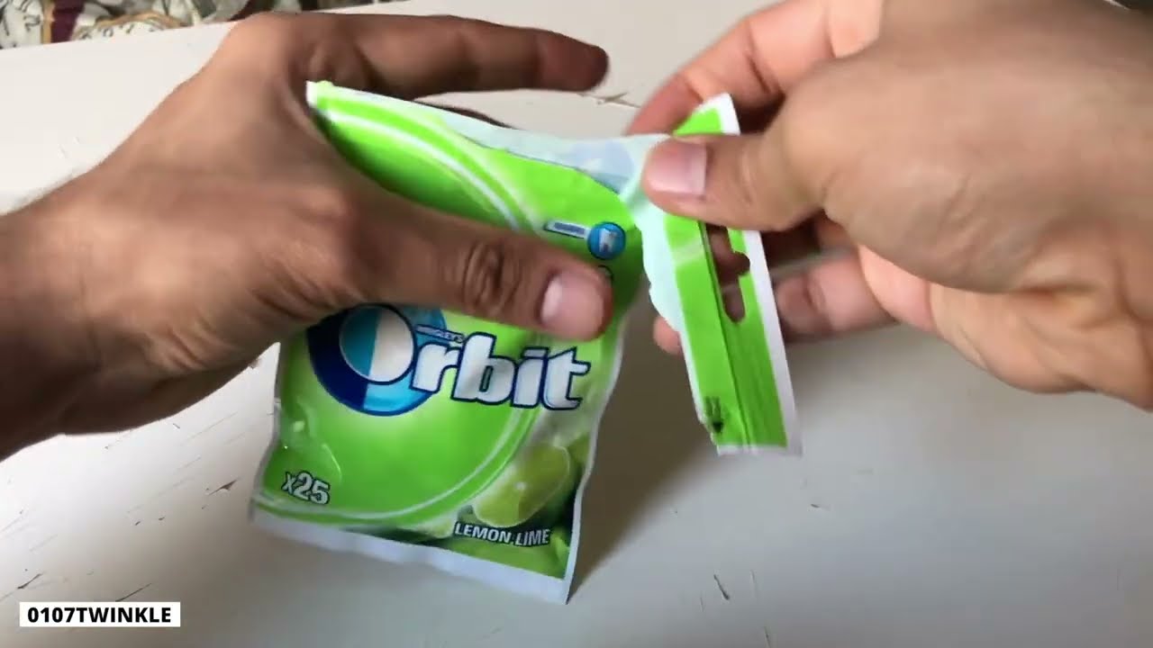 Sugarfree Wrigley's Orbit Chewing Gum | Lemon Lime Flavour | Orbit chewing gum | Is it healthy ?