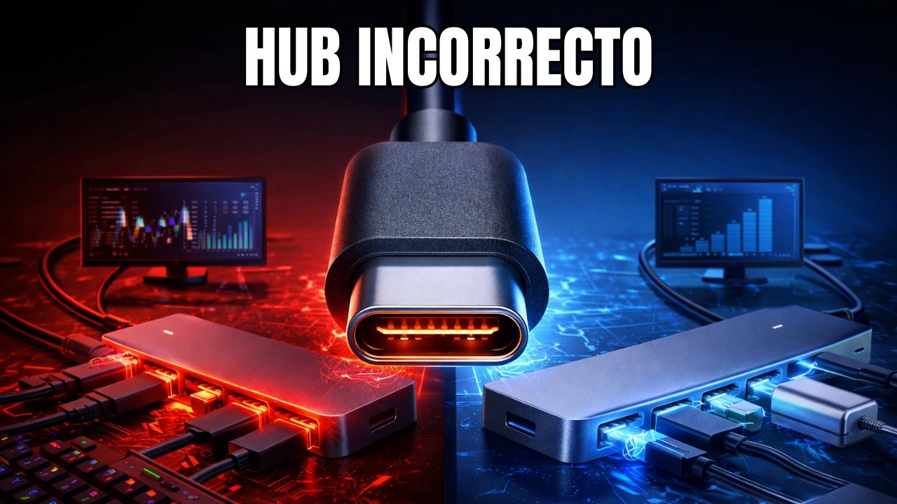 No Compres un Hub USB Sin Ver Esto (Evita Dañar tu Puerto)