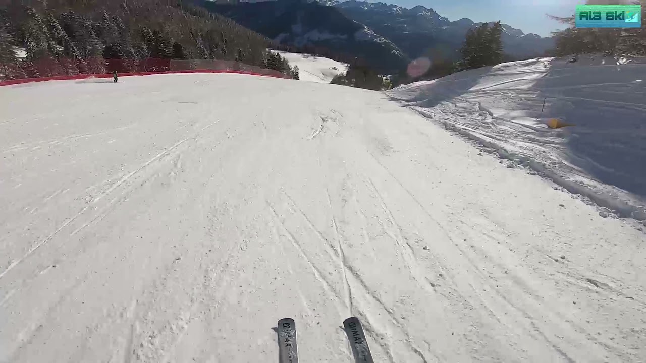 Pampeago-Latemar - Pista Torre di Pisa - GoPro