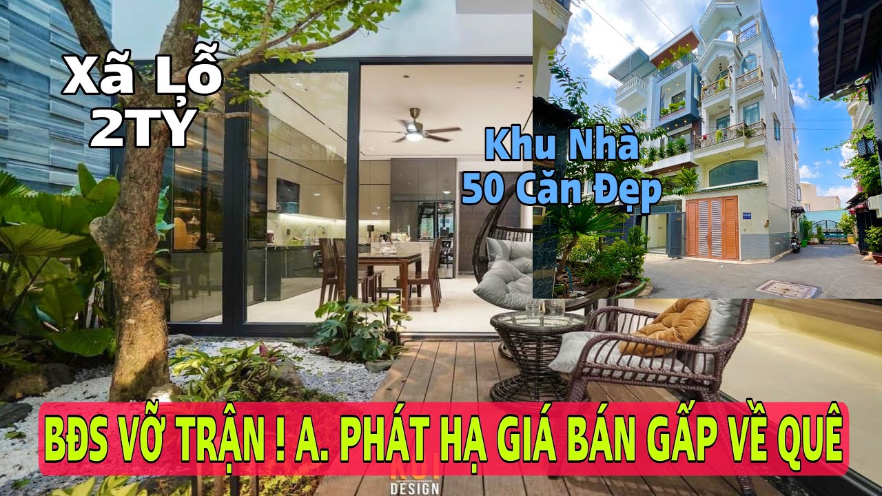 Bán nhà Gò Vấp | BĐS vỡ trận ! A. Phát bán xã lỗ 2 tỷ nhà đẹp 4 lầu Quang Trung P11 về Cà Mau