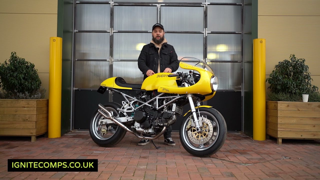 MotoBob talks through this Custom Ducati Monster 750 Cafe Racer