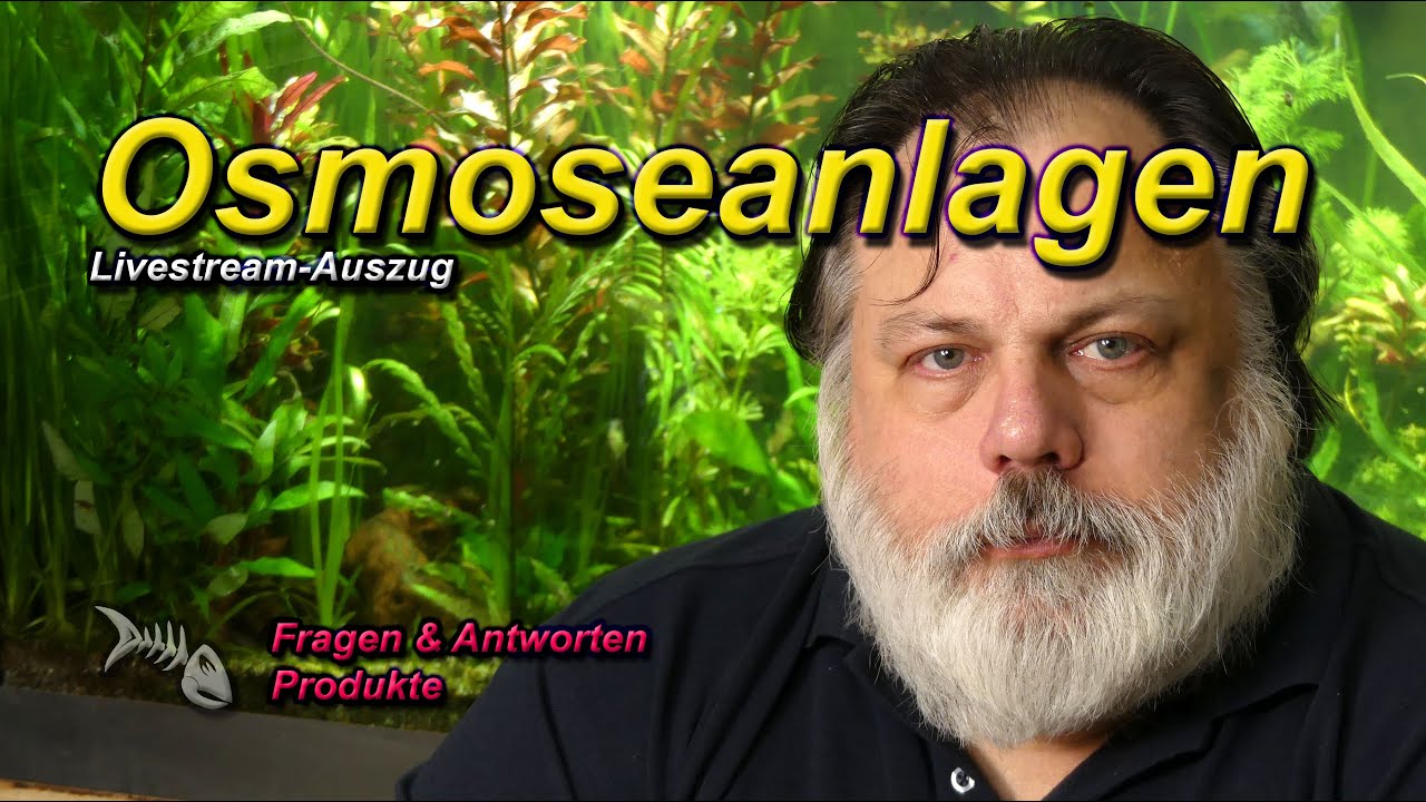 OSMOSEANLAGEN - meine Erfahrungen in 35 Jahren mit Umkehrosmoseanlagen