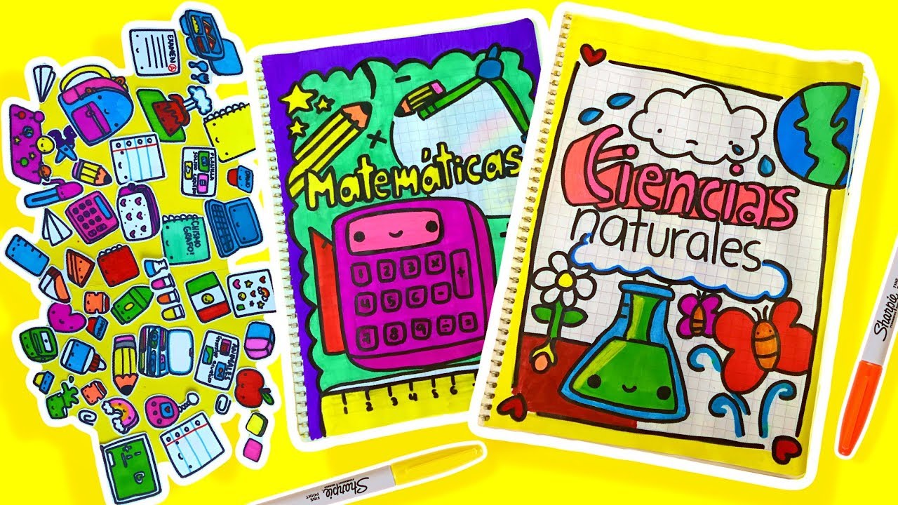 HAZ PORTADAS PARA TUS MATERIAS! REGRESO A CLASES