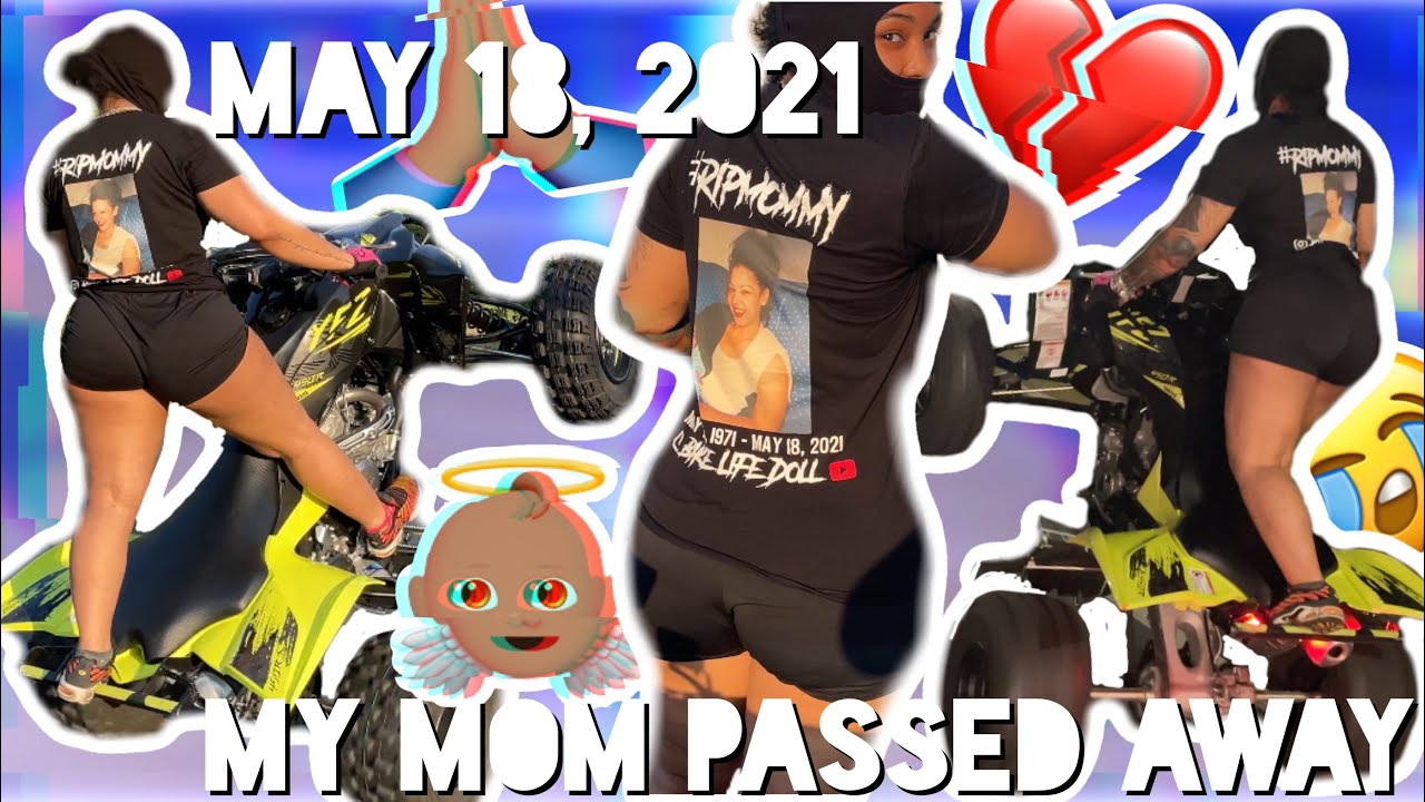 FEMALE RIDER VLOG | MY MOM PASSED AWAY😭💔