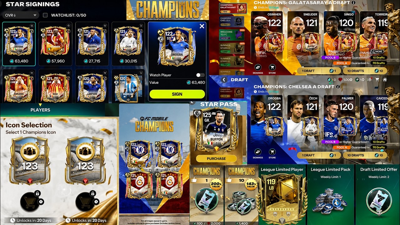 JANGAN SALAH LANGKAH EVENT CHAMPIONS HADIAH PEMAIN GRATIS 122❗SHARD MURAH VOUCHER SAMA FC MOBILE 26
