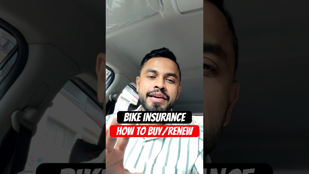 How to buy or renew your bike insurance easily👍🏻#bike #bikeinsurance #viral #bikelover #rider