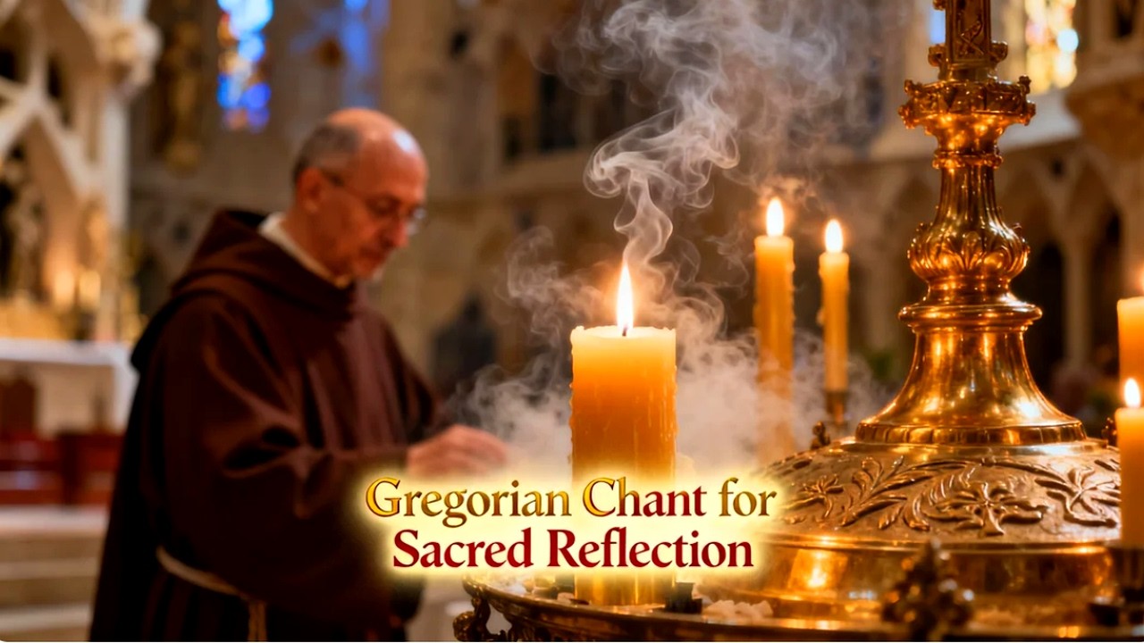 Gregorian Chant for Healing Sleep and Divine Peaceful Calm | Benedictine Ambience, Sacred Reflection