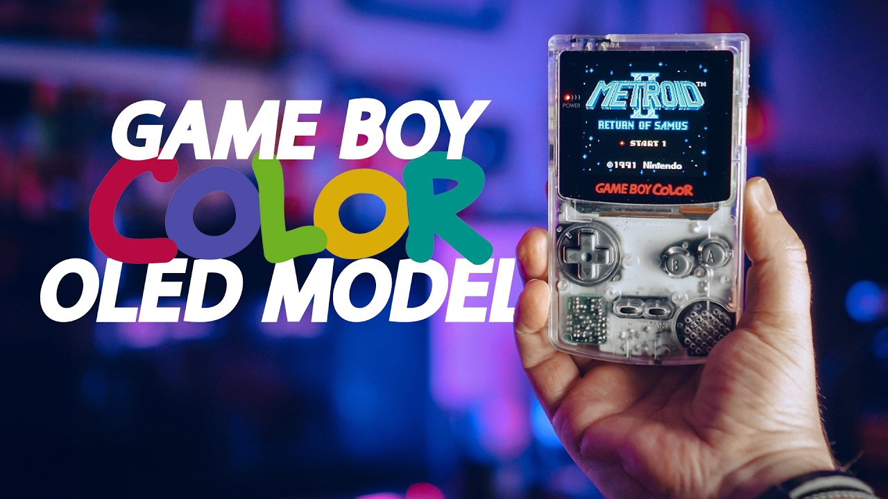 The BEST Game Boy Color in 2025 - Now with an OLED Screen!