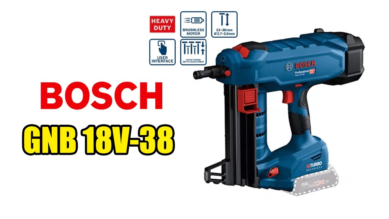 EP.1421 แม็คไร้สาย BOSCH GNB 18V-38