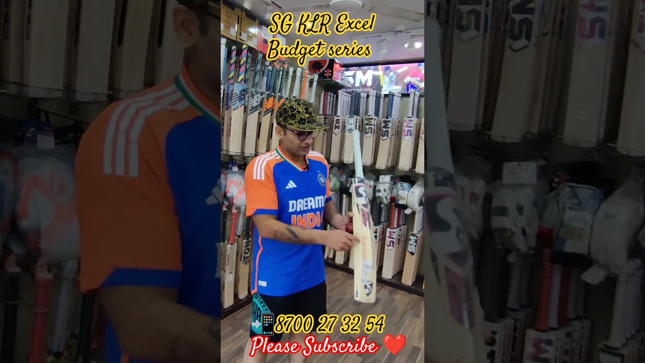 SG KL Rahul KLR Excel english willow cricket bat in budget 