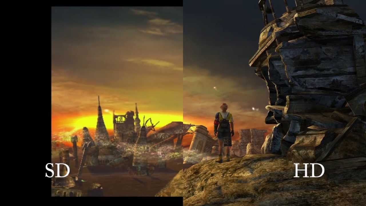 Standard/High Definition Comparison - FINAL FANTASY X | X-2 HD Remaster