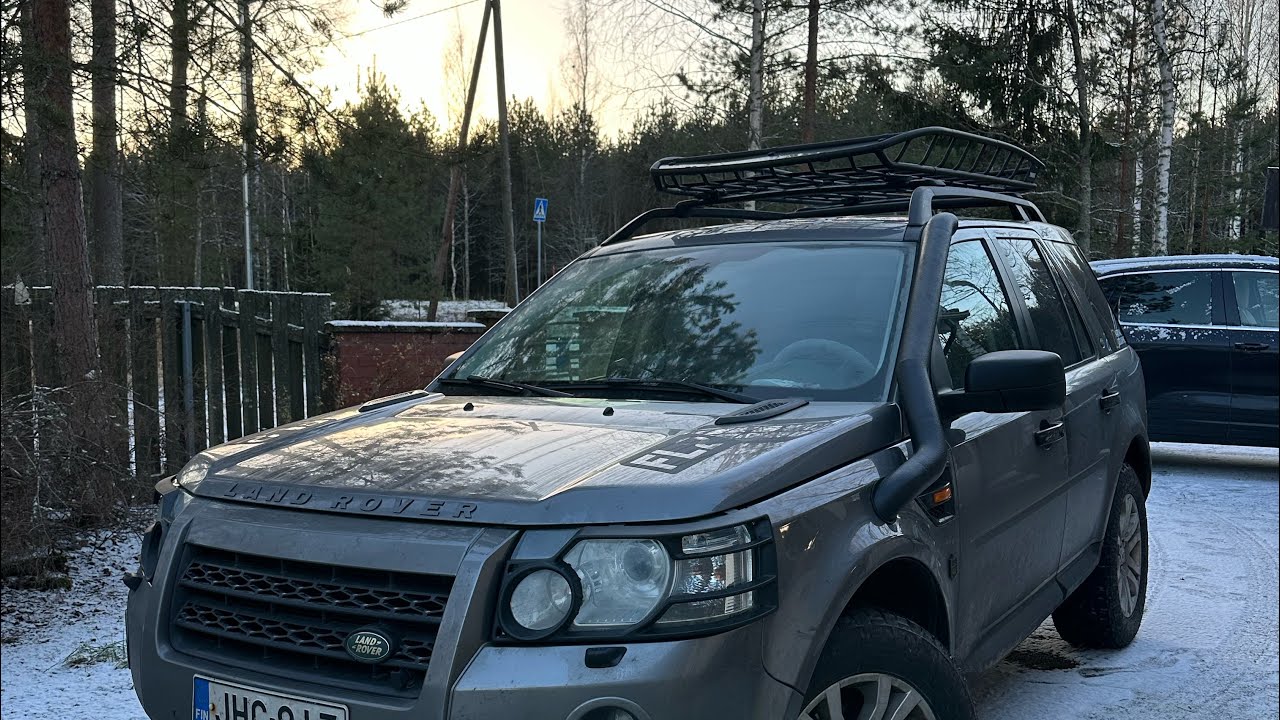 Freelander 2 snorkel install