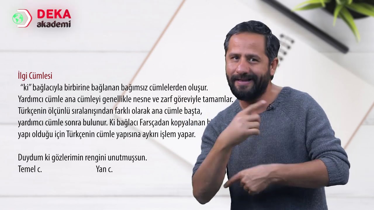 036 - Edebiyat ÖABT - Türk Dili - Cümle Türleri - Kadir Kısa