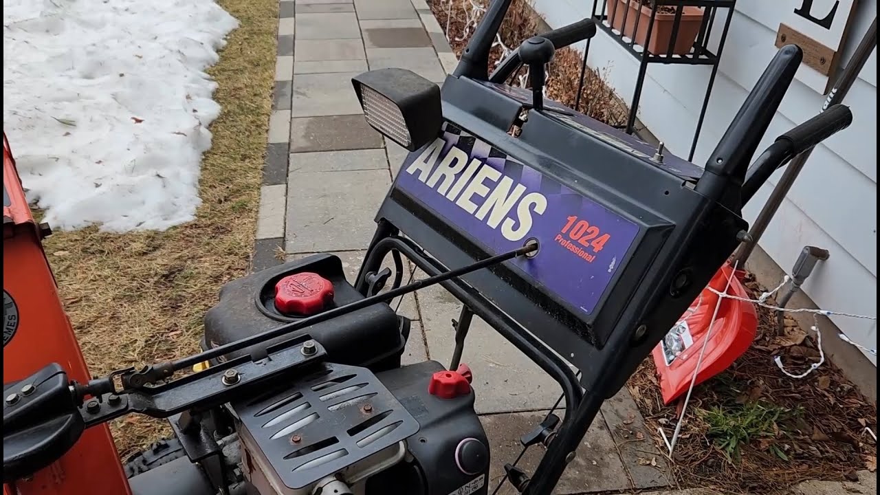 Ariens 1024 Pro Snowblower - Friction Wheel Replacement
