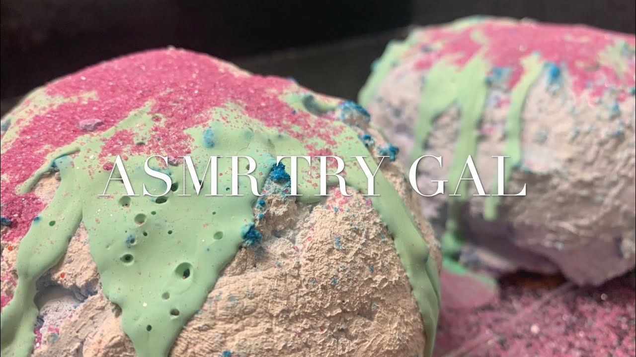 ASMR Alien Eggs | Crunchy Reformed Gym Chalk + Cornstarch + Sand