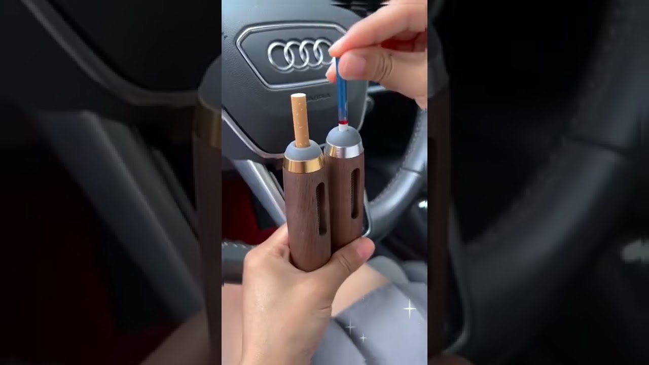 Have you ever seen an ashtray that doesn't fall off dust? Car are much cleaner and it really works.