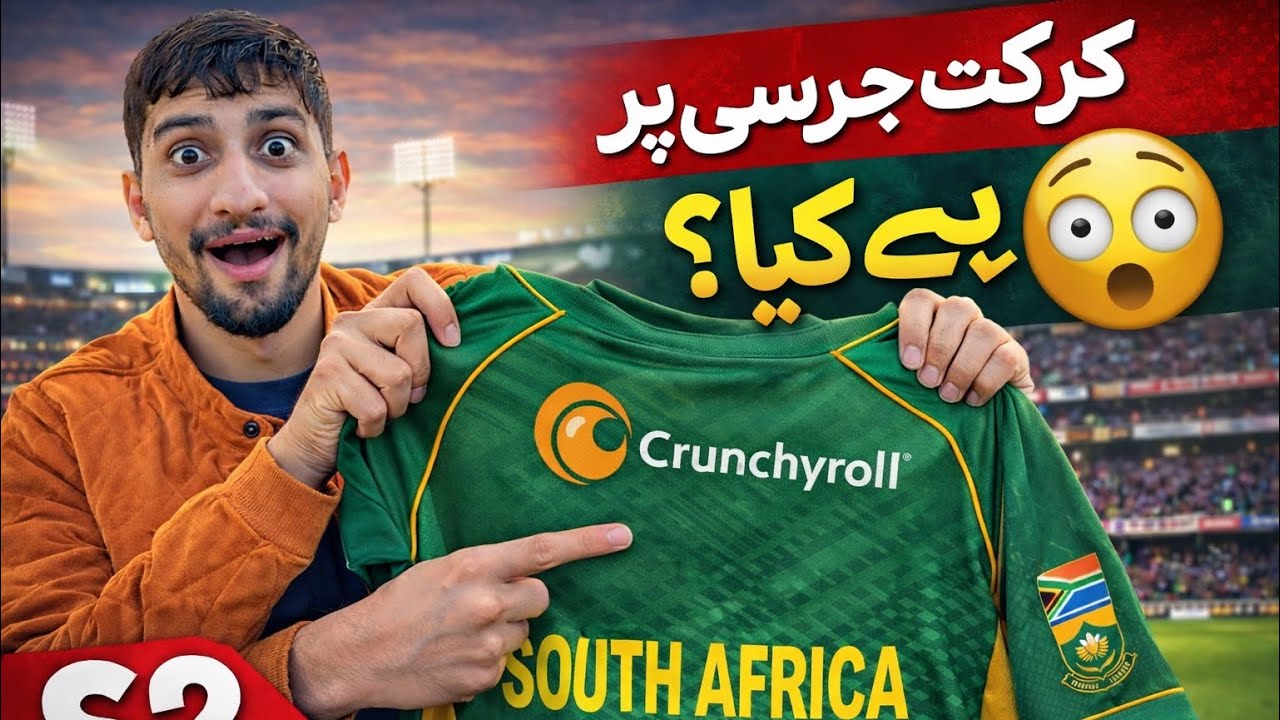 Cricket X Anime,The Biggest Multiverse crossover! Why Is an Anime Brand on a Cricket Jersey?