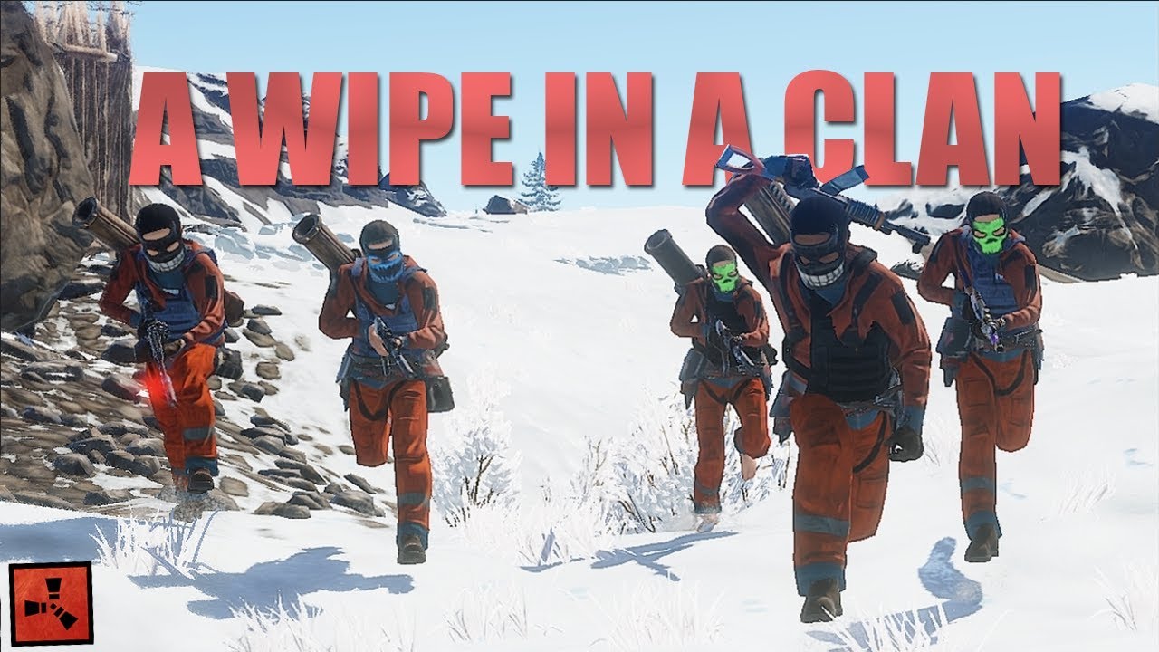 Rust - HOW CLANS PLAY RUST (4 LAUNCHER ONLINE RAID)