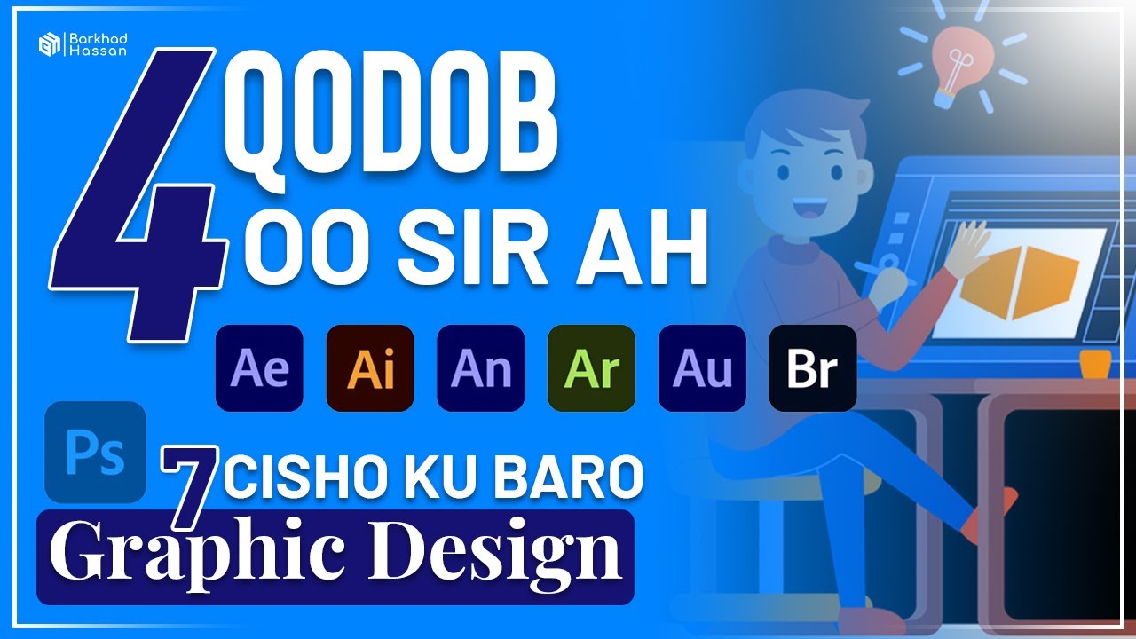 4 Qodob Tixgali Haddii Aad Rabto In Aad Graphic Design Barato | 2023