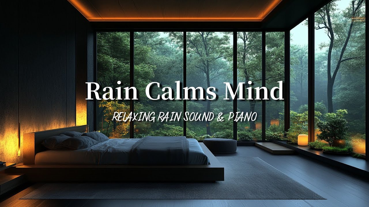 🌧 Ambient Music for Sleep | Rain Deep Sleep Music | Healing Music for Relaxing Bedroom