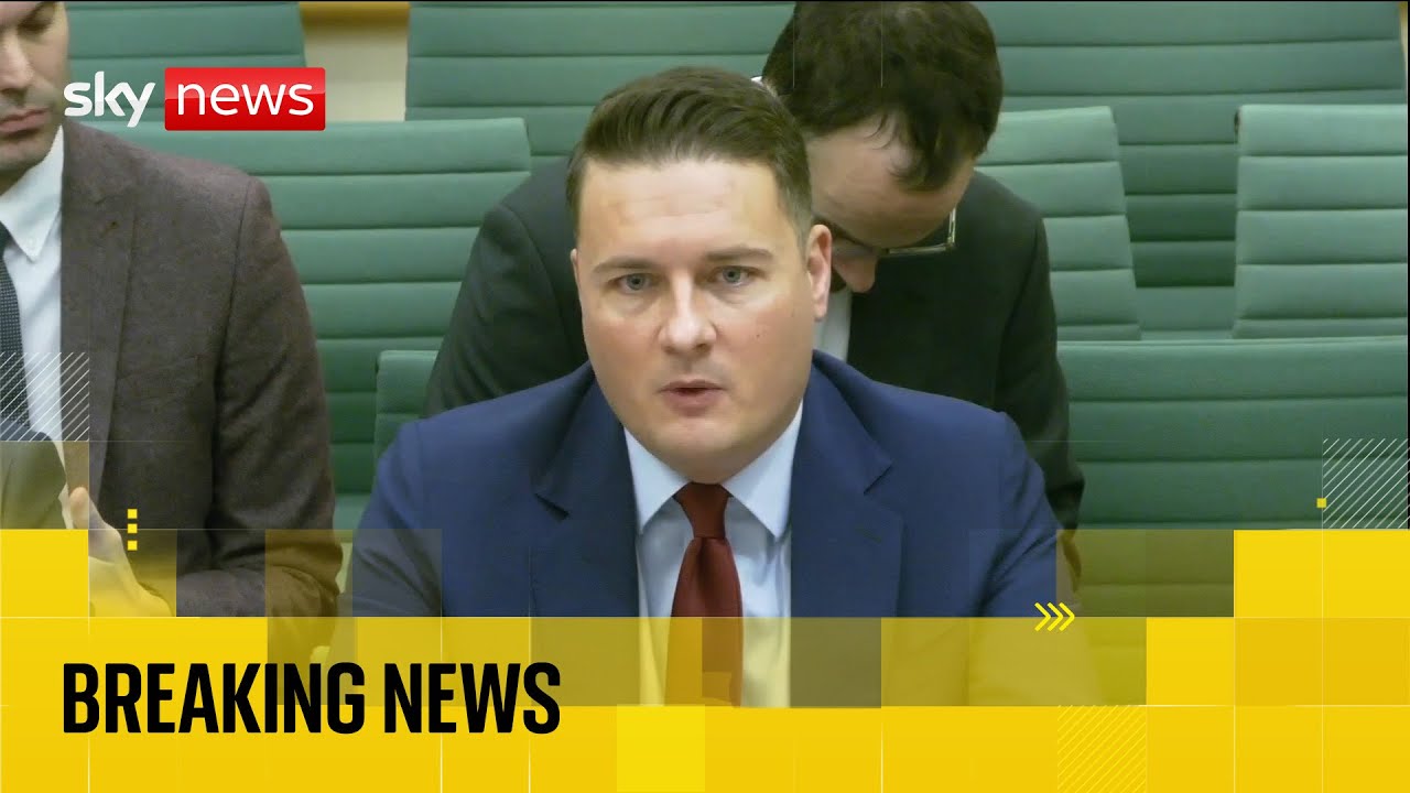 Wes Streeting appears before health and social care committee as doctors' strike begins | Watch live